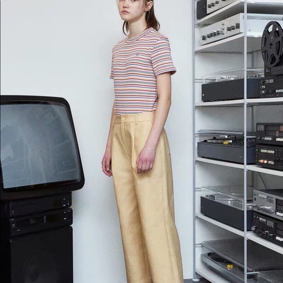 Locle by low classic cropped striped tee - Picture 4 of 4